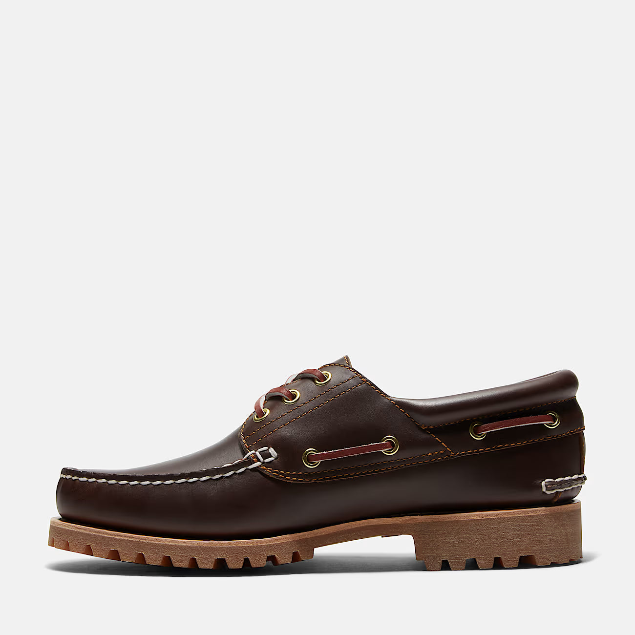 Timberland 30003 Scarpa da Barca Timberland® Authentic 3-Eye Lug Handsewn da Uomo in marrone