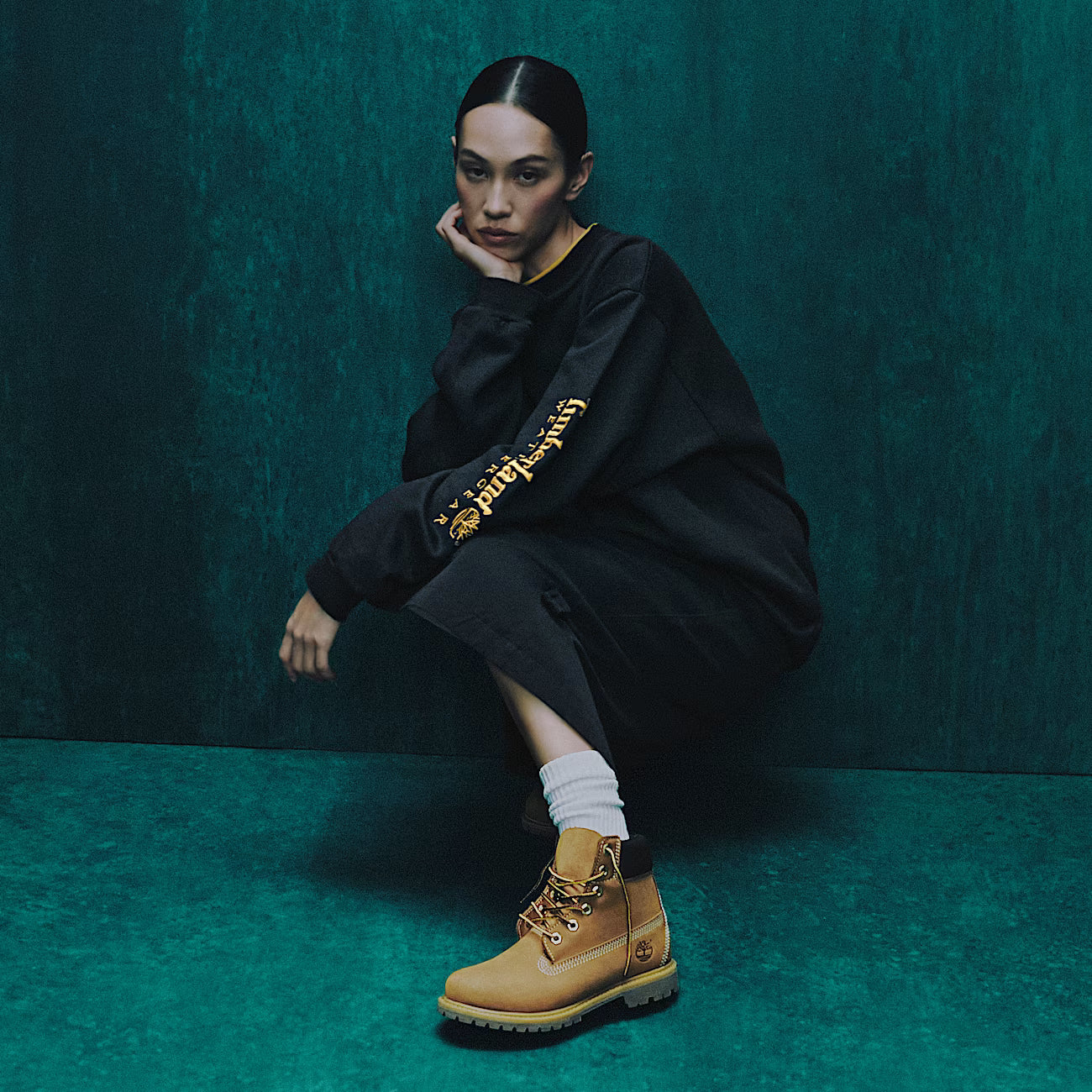 Timberland 10361 Stivale Impermeabile Timberland® Premium 6-Inch da Donna in giallo