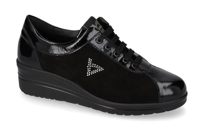 Valleverde VD204F Sneaker donna con tomaio e sottopiede in pelle