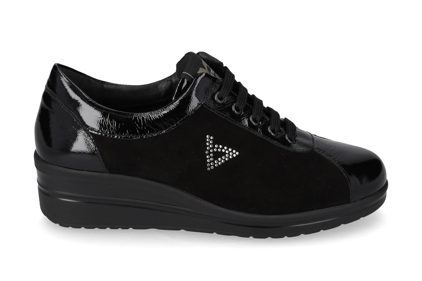 Valleverde VD204F Sneaker donna con tomaio e sottopiede in pelle