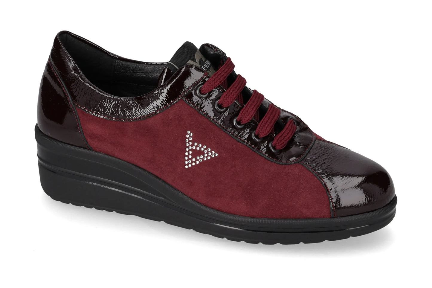 Valleverde VD204F Sneaker donna con tomaio e sottopiede in pelle