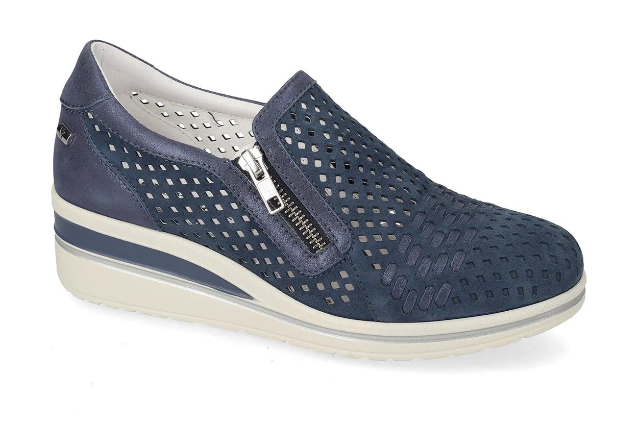 Valleverde VD350W scarpa sportiva donna con sottopiede in pelle