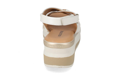Valleverde VGI320W sandalo in nappa e sottopiede in pelle