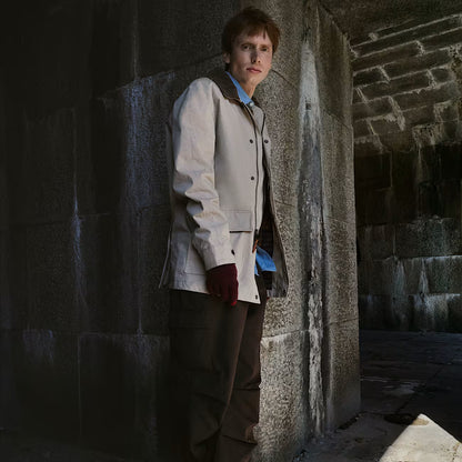 Timberland A44GB Giacca Barn Impermeabile Wenham da Uomo in beige