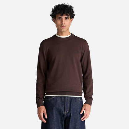 Timberland 0YHAZ Maglione Girocollo in Cotone Williams River da Uomo