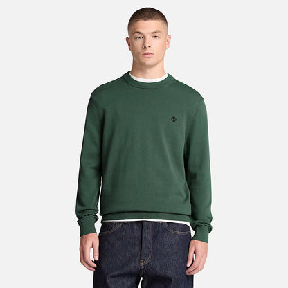 Timberland 0YHAZ Maglione Girocollo in Cotone Williams River da Uomo