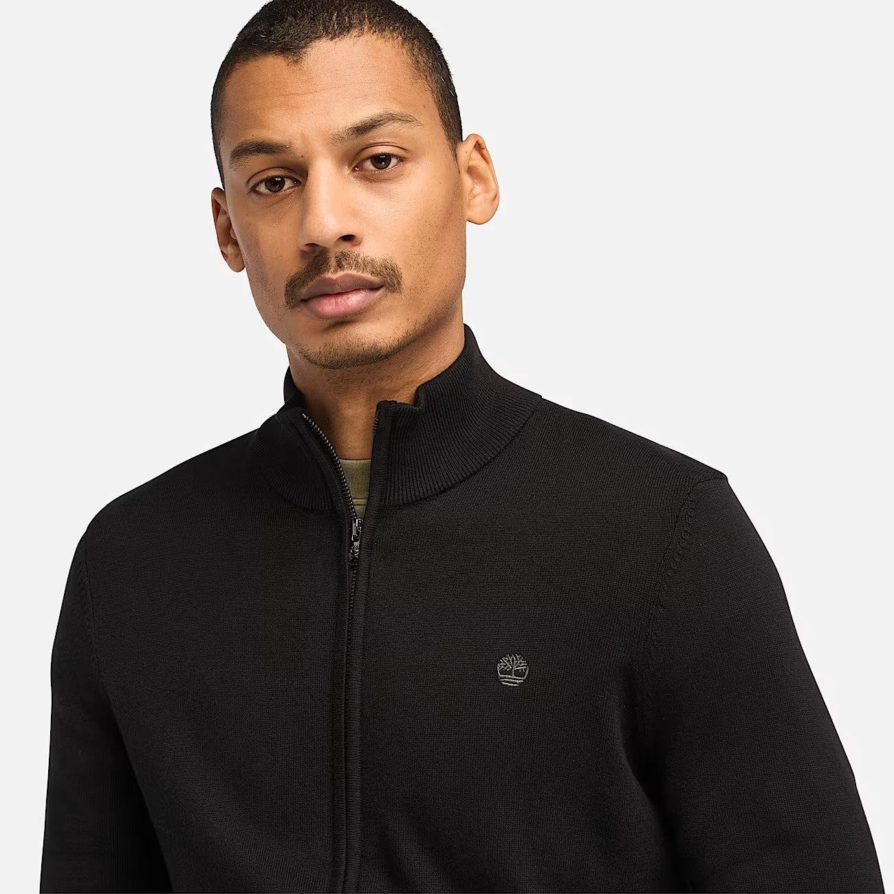 Timberland A2BMZ Maglione in Cotone a Zip Intera Williams River da Uomo