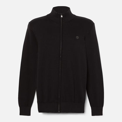 Timberland A2BMZ Maglione in Cotone a Zip Intera Williams River da Uomo