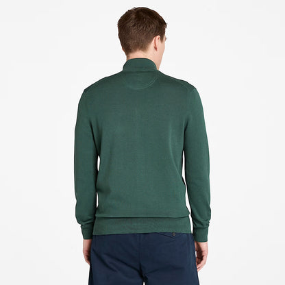 Timberland A2BMZ Maglione in Cotone a Zip Intera Williams River da Uomo
