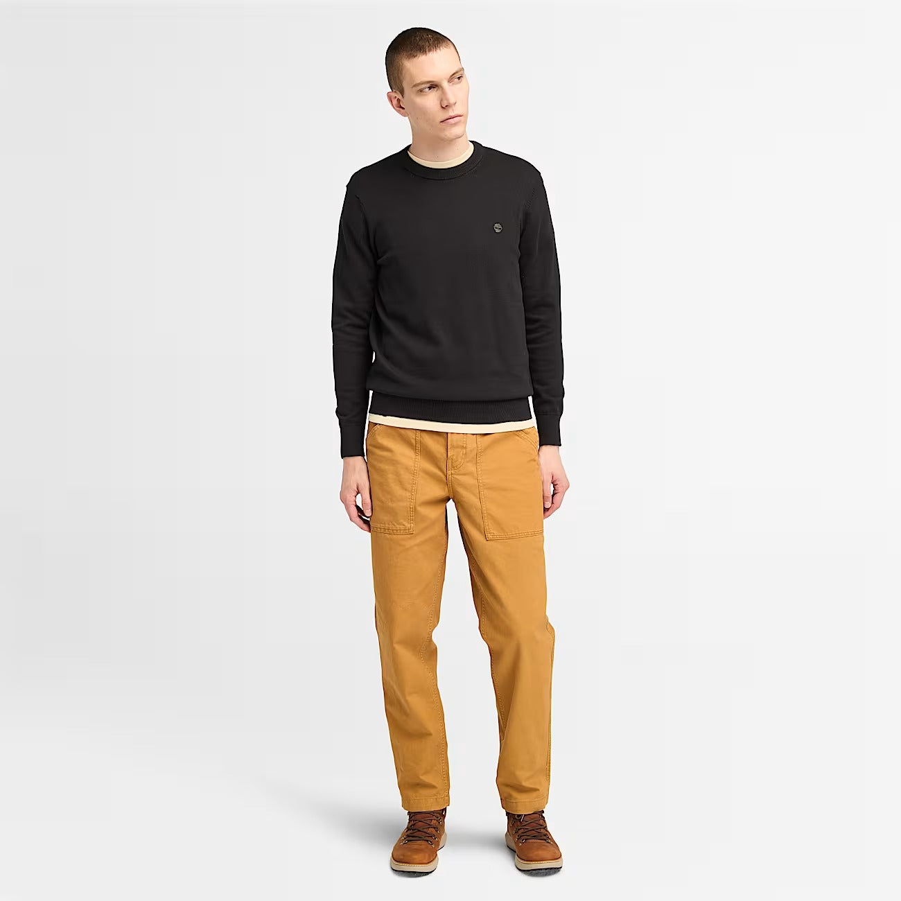 Timberland A2BMM Maglione in Cotone Williams River da Uomo