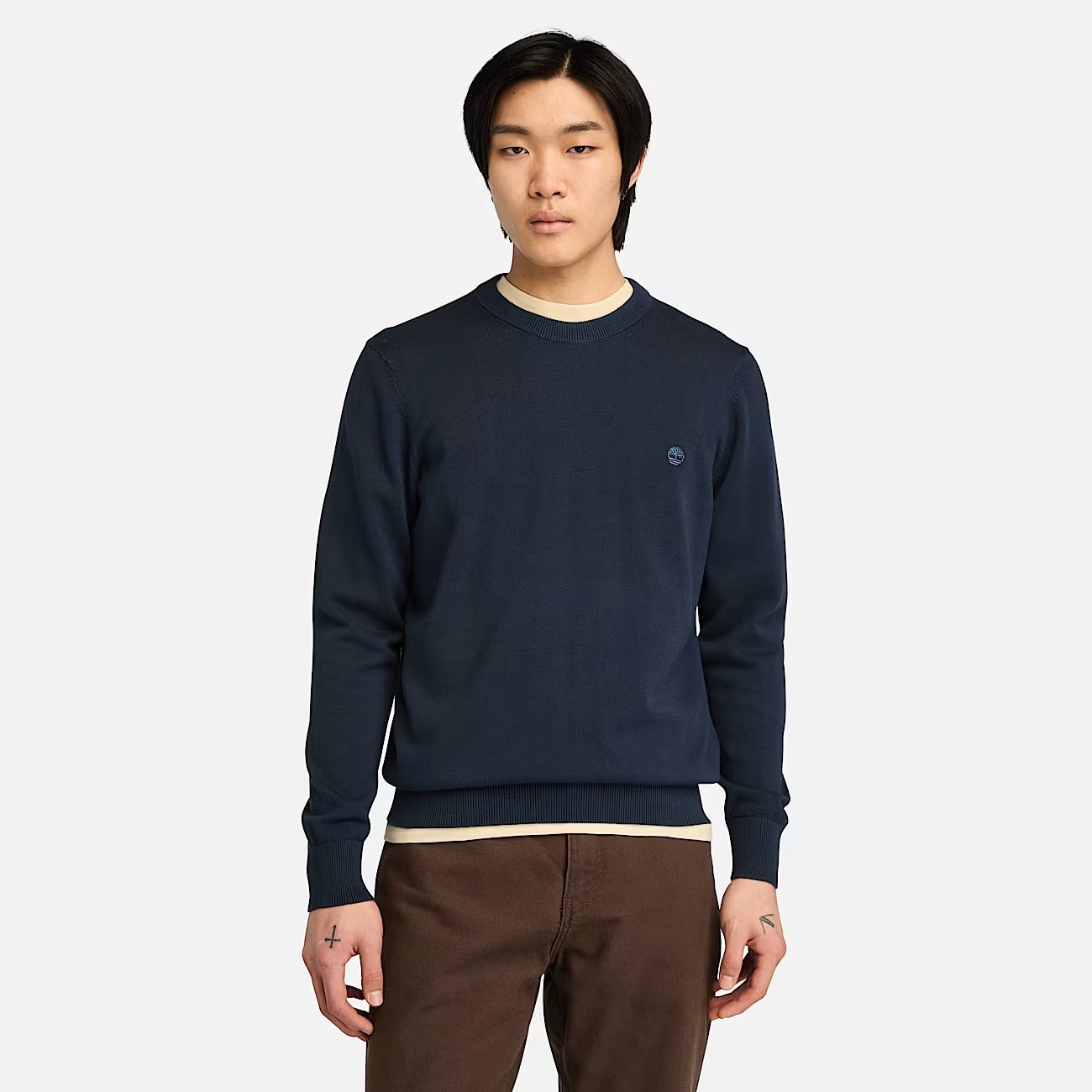 Timberland A2BMM Maglione in Cotone Williams River da Uomo