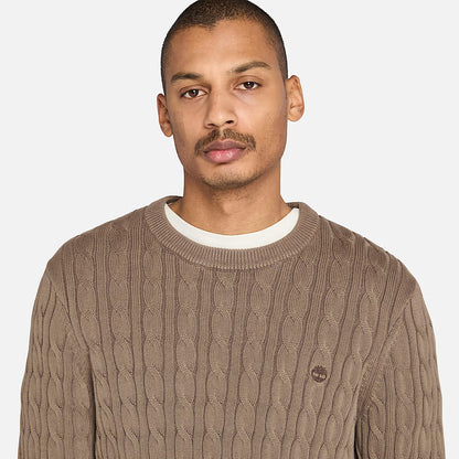 Timberland A5M82 Maglione Girocollo a Trecce Williams River da Uomo