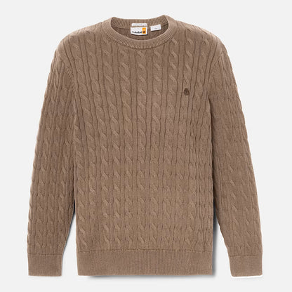 Timberland A5M82 Maglione Girocollo a Trecce Williams River da Uomo