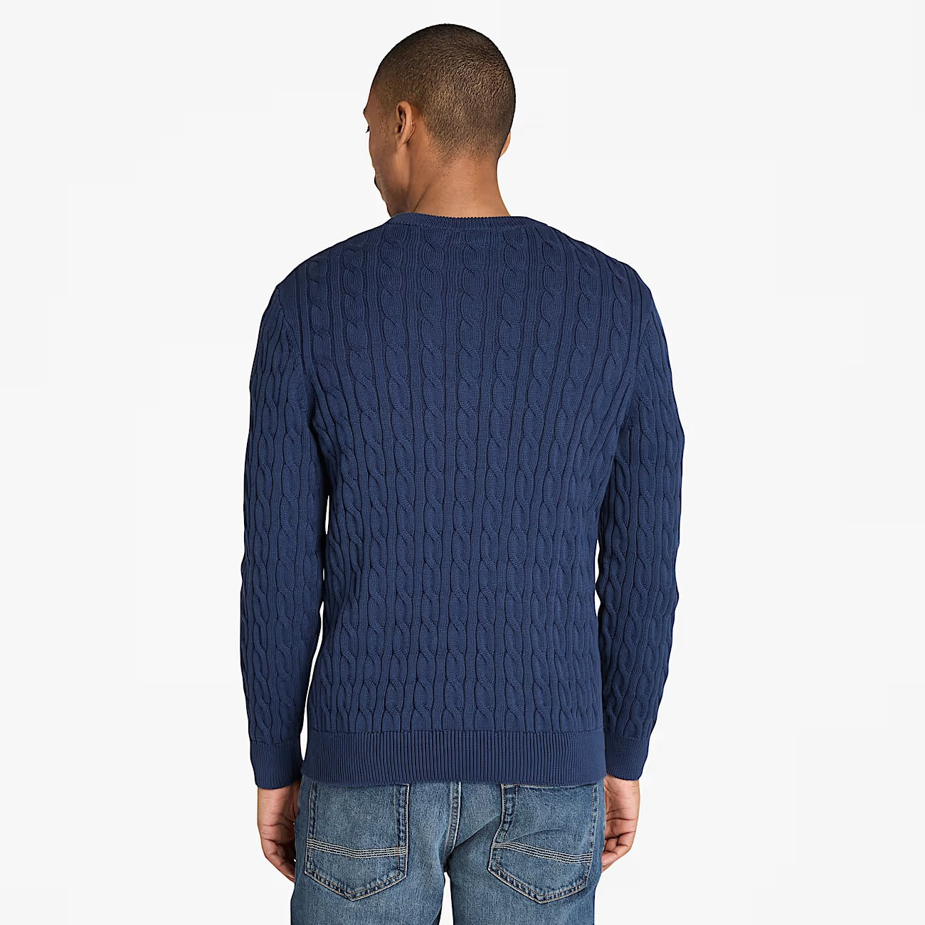 Timberland A5M82 Maglione Girocollo a Trecce Williams River da Uomo
