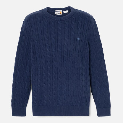 Timberland A5M82 Maglione Girocollo a Trecce Williams River da Uomo
