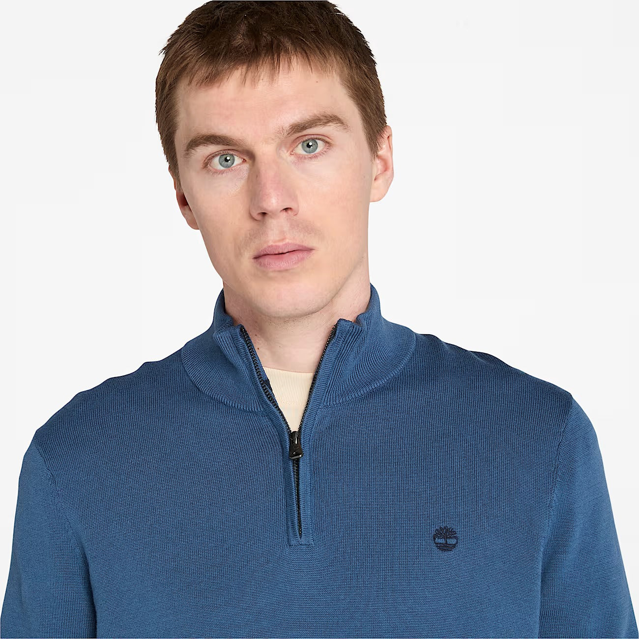 Timberland A2BMX Maglione con Zip a un Quarto Williams River da Uomo