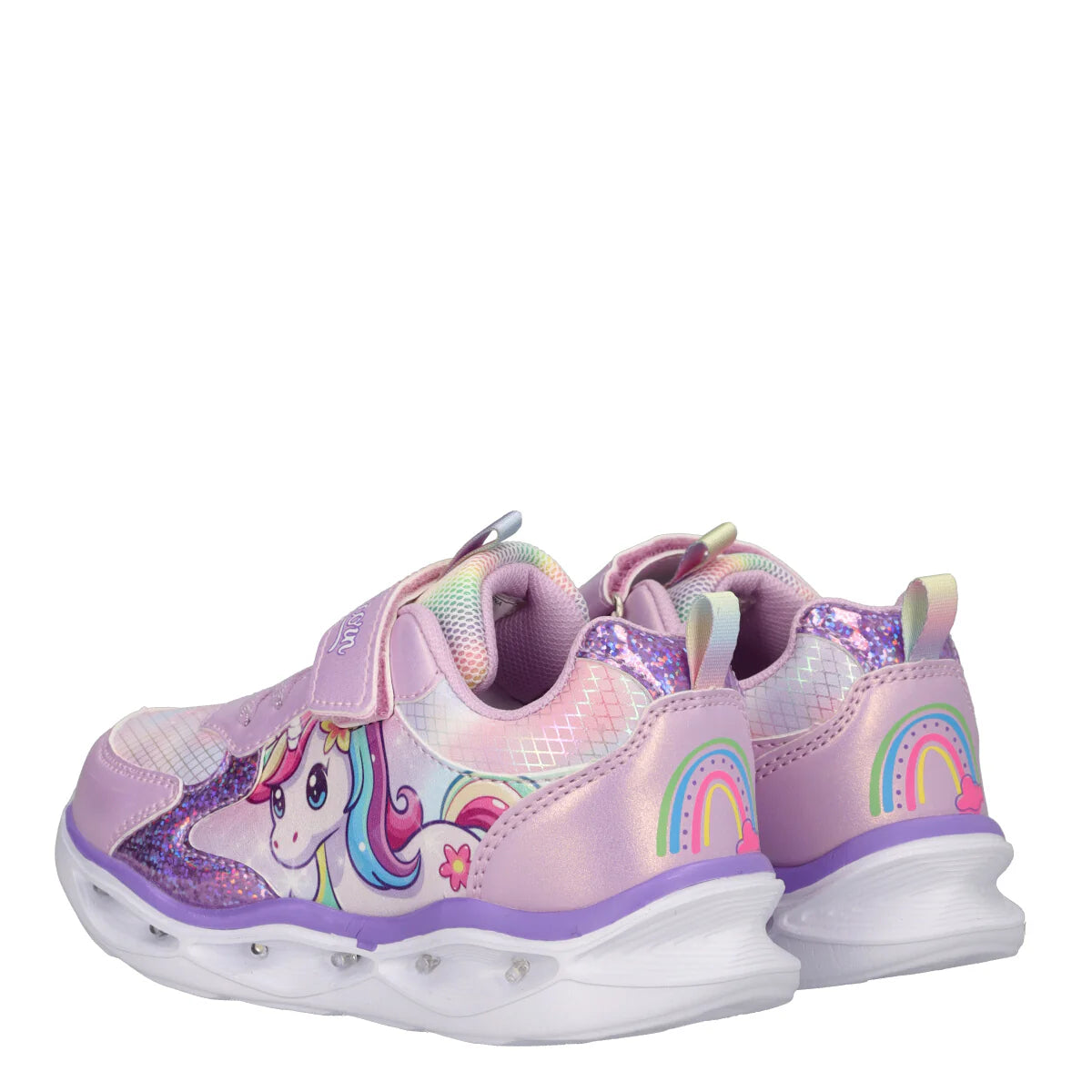 Walt Disney S8010168S Sneakers Bambina Lilla Unicorn con Luci