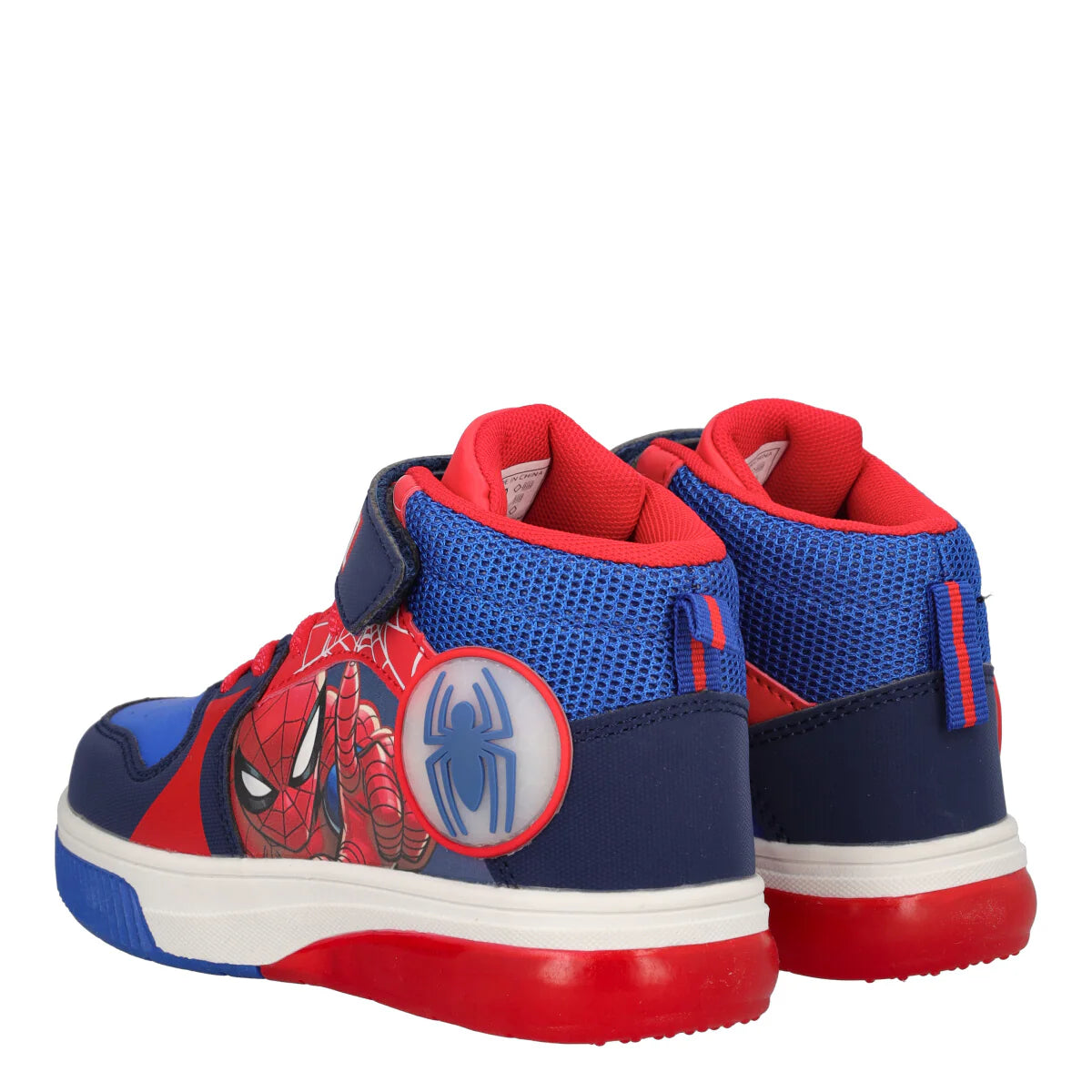 Walt Disney R1310583S Sneakers Alte Bambino Blu e Rosse Spider-Man