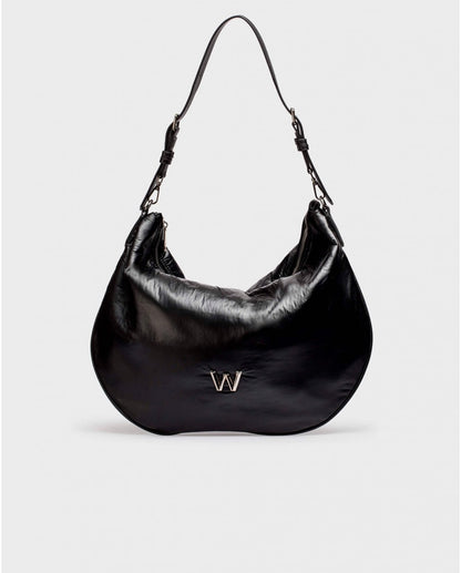 Wonders WB-54025 Borsa GARA in nylon nero