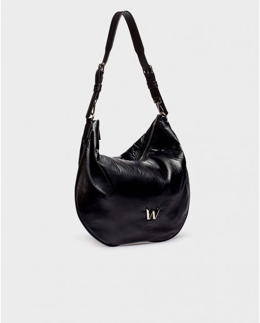 Wonders WB-54025 Borsa GARA in nylon nero